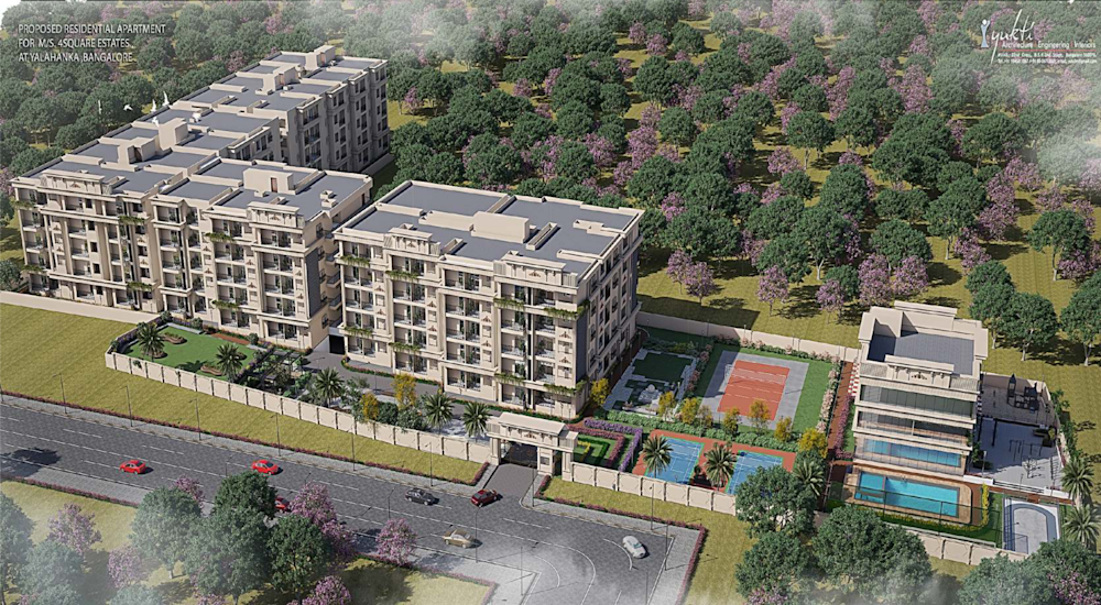 Park Sierra Exterior Dusk Facade